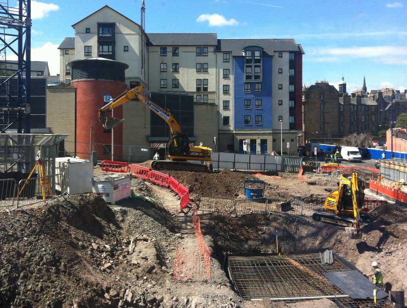 Postgraduate Housing for Edinburgh University, Holyrood Road, Edinburgh