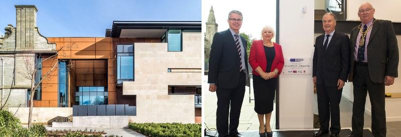 Dunfermline Carnegie Library & Galleries Official Opening (Left image Chris Humphreys Photography)