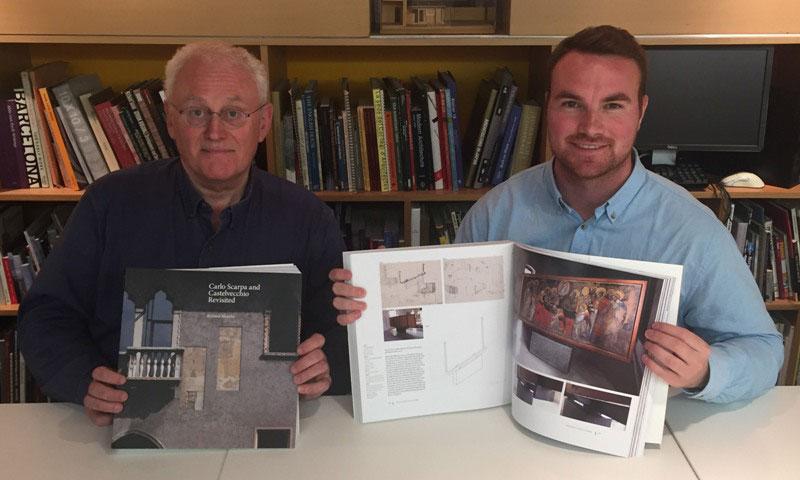 Richard and Daryl with the finished book