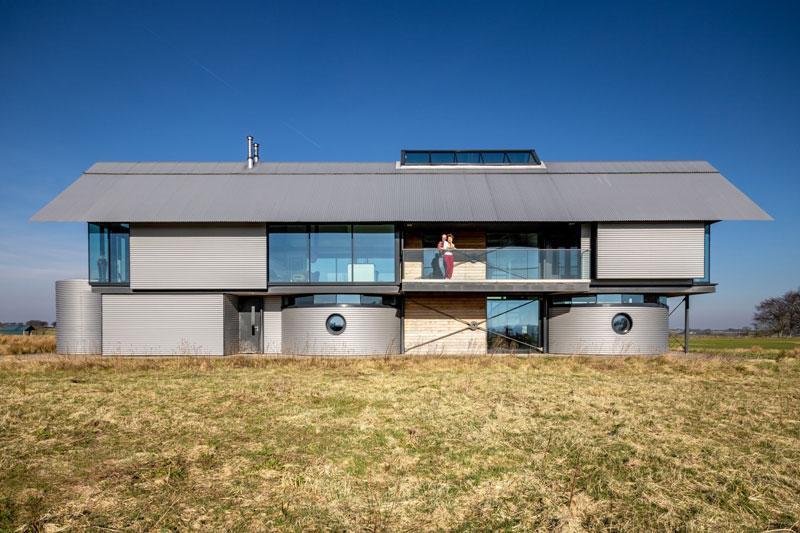 House at Strathaven Airfield (Photo Martin Lambie)